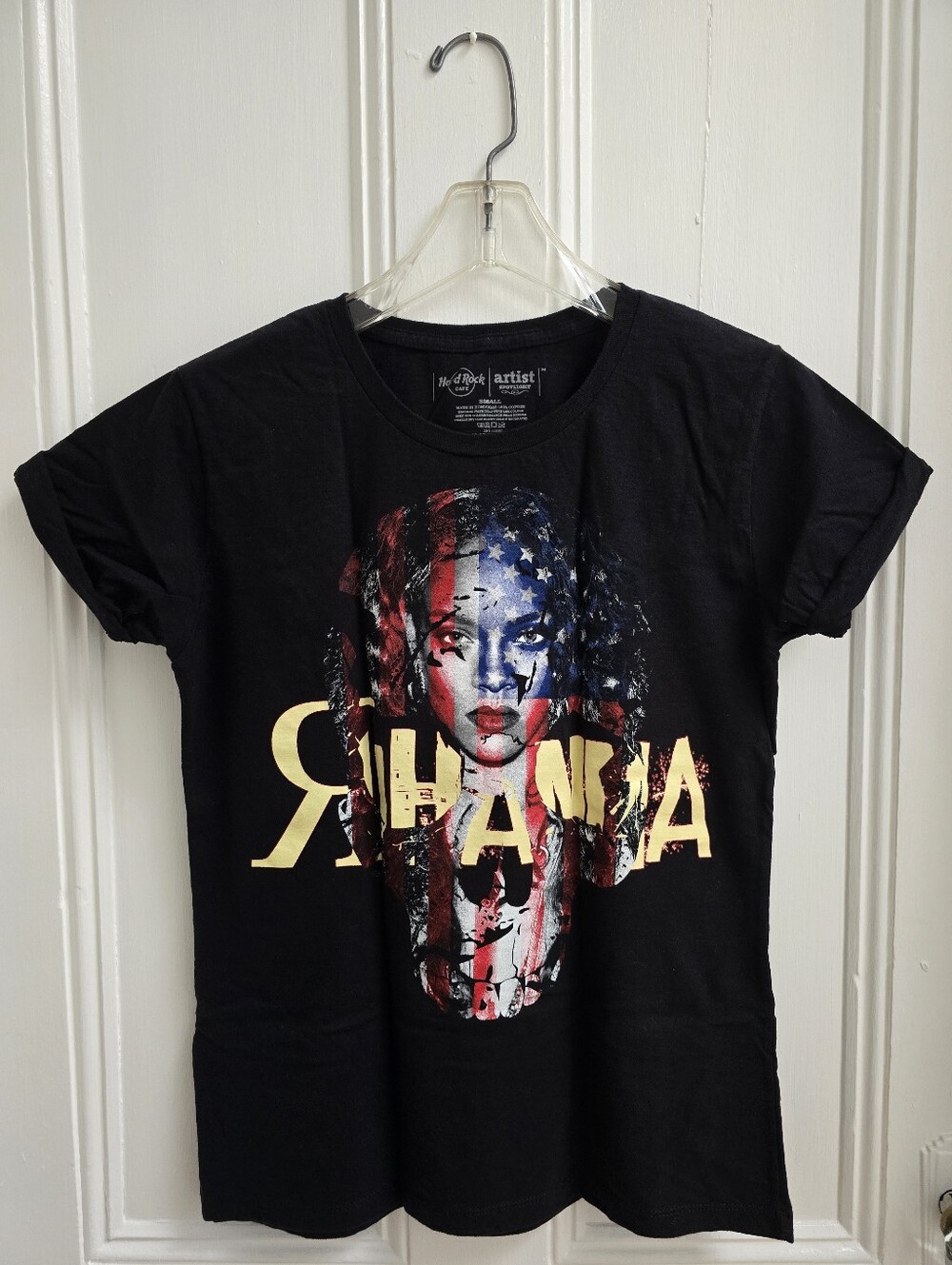 Rihanna Hard Rock New York Short Sleeve Tee